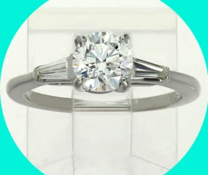 REDUCED 20% - GIA new w/tag 1.20CTW HVS diamond engagement ring 14K round brilli - Picture 1 of 9