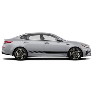 Side door lower stripes graphics stickers decal compatible with KIA Optima - Picture 1 of 14