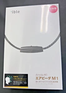 ible Airvida M1 Black Wearable Air Cleaner Purifier Ion Necklace USED from JAPAN - Bild 1 von 4
