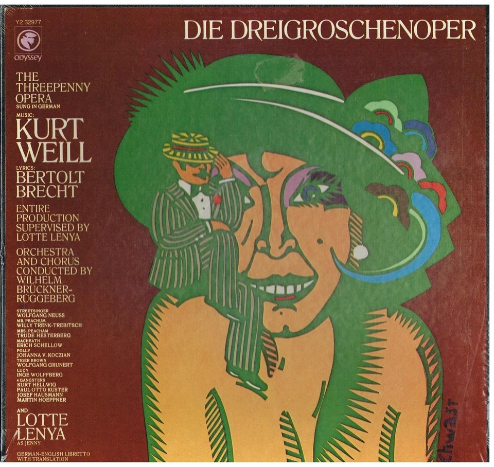 Weill - The Threepenny Opera / Brückner-Rüggeberg, Lenya - LP - Photo 1/1