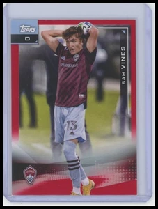 2021 Topps MLS #94 Sam Vines Rosso #/10 - Foto 1 di 2