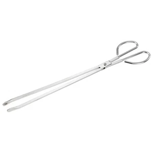 Scissor Tong,  53cm Stainless Steel Grabber Garbage Picker Charcoal Pick Up Tool - Picture 1 of 5