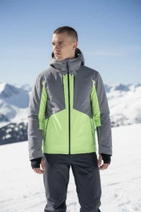 Nueva chaqueta de esquí KJUS LUCAS FRX Shell $999 para hombre mediana 50 Limelight/Estaño nueva con etiquetas - Imagen 1 de 13