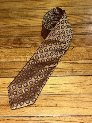 Ike Behar New York 男式丝绸领带 60 英寸长 x 3-3/4 英寸宽 — 第 1/4 张图片