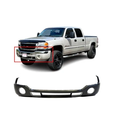 Bumper Cover For 2003-2007 GMC Sierra 1500 W/fog Front Primed - Image 1 of 4