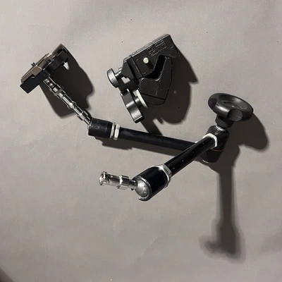 Super abrazadera brazo mágico Manfrotto 2929/244 completa + placa de liberación rápida Foto 1 de 4