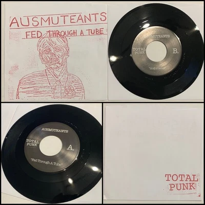 AUSMUTEANTS Fed Through A Tube 7” Vinyl 1st Press-The Living Eyes Cereal Killer - Image 1 of 4