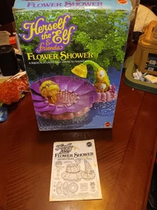 Muñecas Elfo de Colección Años 80 Flor Ducha *Caja e Inserto SOLO - Imagen 1 de 3