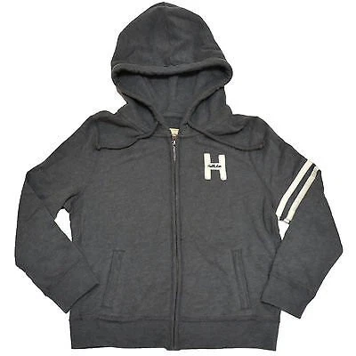 Hollister Junior Mujer Sudadera con Capucha Cremallera Completa Manga Larga Prendas Exteriores Nueva Foto 1 de 1