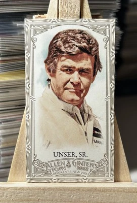 2012 Topps Allen & Ginter's - Al Unser #237 Mini Gold Border - Image 1 of 2