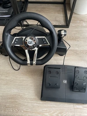 PS4 Lenkrad mit Pedalen Fast Neu Vor 3 Wochen Gekauft Nur 2 Mal Genutzt Wie Neu - Bild 1 von 4