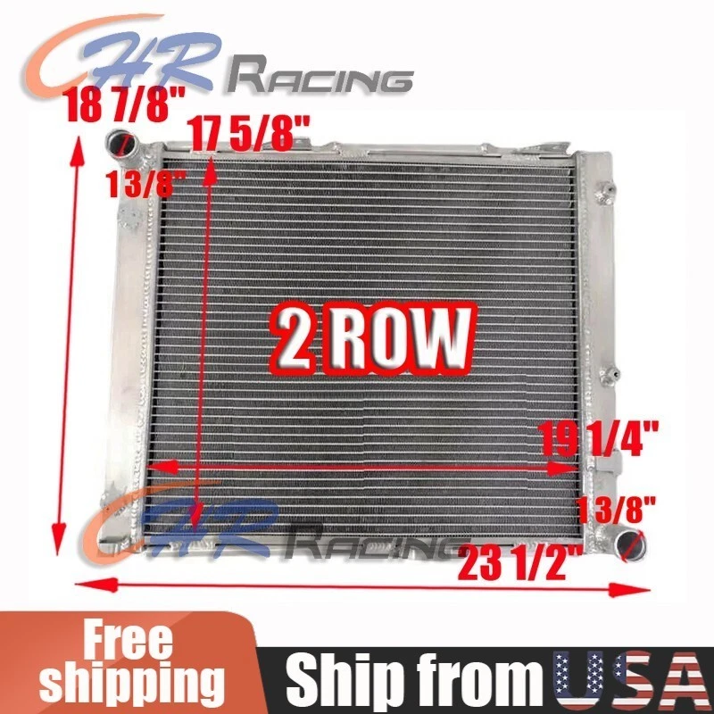 Radiador de aluminio para Mercedes 190 E W201 E23/E25/E Evolution II 2.5 16V MT 1982-1993 Foto 1 de 3