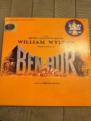 BEN-HUR Deluxe Edition Box Set Vinyl LP Record Stereo MGM Records - Image 1 of 4