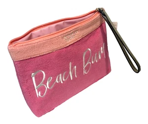 Victoria's Secret Bombshell Verano Playa Bikini Bolso de Maquillaje Cremallera Cierre Rosa - Imagen 1 de 13