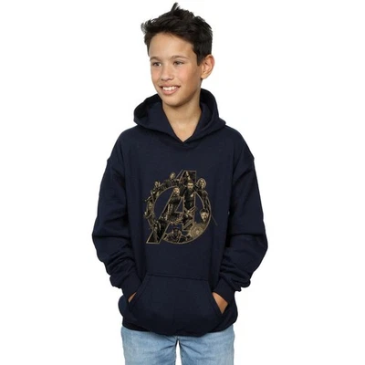 Marvel - Sudadera Avengers Infinity War Marvel Logotipo Niños - Imagen 1 de 4