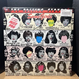 The Rolling Stones Some Girls No Barcode album hype sticker 1978 USA Sealed - Picture 1 of 19