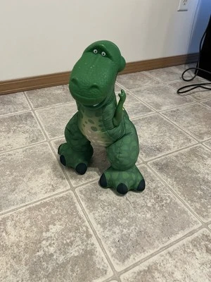 Fisher Price Toy Story 3 Big Roarin Rex T2406 2009 13" dinosaurio peluche ruido Foto 1 de 2