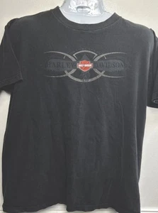 Vintage Harley Davidson Hemd Herren XL Double Sided Arkport NY T-Shirt S/S - Bild 1 von 6