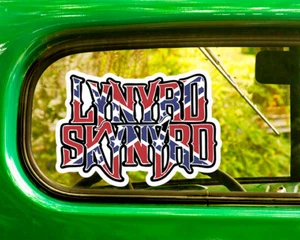 2 CALCOMANÍAS DE BANDA LYNYRD SKYNYRD Pegatina Bogo para parachoques ventana de automóvil computadora portátil Rv - Imagen 1 de 1