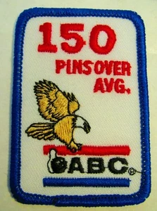 1 parche de premio bordado ABC Eagle American Bowling Congress sin usar seleccionar 1  - Imagen 1 de 4