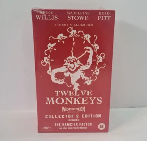 Twelve Monkeys Collector's Edition Inc The Hamster Factor VHS New Sealed - Picture 1 of 6