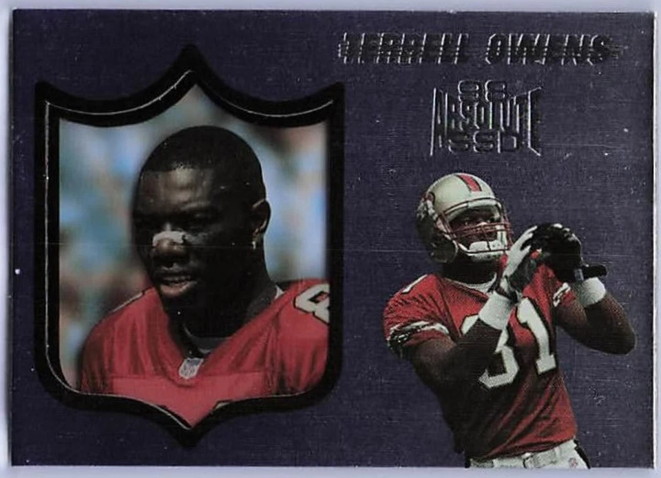 1998 PLAYOFF ABSOLUTE HOBBY SILVER #29 TERRELL OWENS - Image 1 of 2