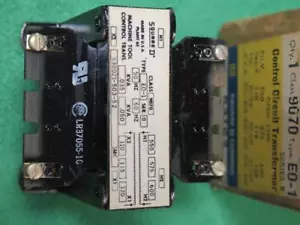 SQUARE D 9070 EO-1 83162 TRASFORMATORE CIRCUITO DI CONTROLLO 550/575/600V 110/115/120V - Foto 1 di 1