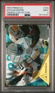 Colección Pinnacle Trophy 1994 #248 Steven Moore PSA 9 como nuevo Cleveland Browns - Imagen 1 de 2