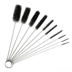 10-Pack Straw Cleaning Brush Kit, Nylon Tube Brushes, 8.2" for Reusable Straws - Picture 1 of 5