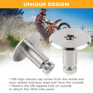 Motorcycle Sub Frame Tank Mounting Bolts For KTM 690 Enduro/SMC R 2014-2022 - Picture 1 of 8