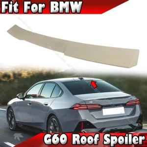 24+ Fits BMW 5 Series G60 G68 Sedan I5 525i 530i V Type Roof Spoiler Unpainted - Picture 1 of 5