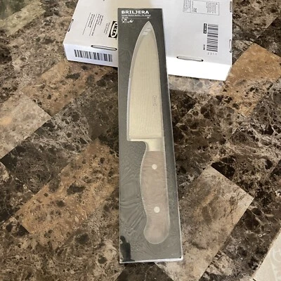 Cuchillo de Chef IKEA BRILJERA 8" Acero Damasco 902.575.76 Foto 1 de 2