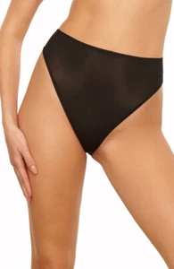 Sexy Bragas Calzoncillos Descremados Jalea Transparente Descarados Para Mujer XXS Negro Ónix NUEVO - Imagen 1 de 15