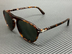 PERSOL PO3302S 24 31 Brown Havana Green 55 mm Sunglasses - Picture 1 of 5