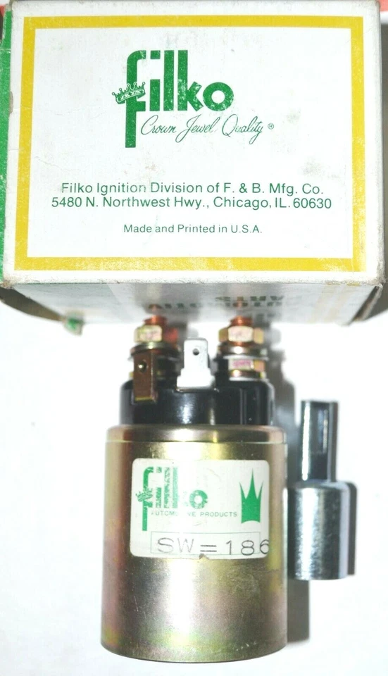 Solenoide de arranque PORSCHE 914 VOLKSWAGEN 411 412 BEETLE BUS GOLF JETTA SCIROCCO  Foto 1 de 1