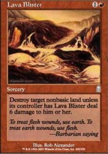 4x T-Chinese Lava Blister ~ Near Mint Odyssey Foreign MTG Magic x4 4 UltimateMTG