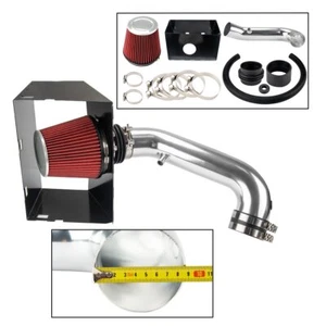 3.5" Cold Air Intake + Heat Shield For 09-15 Dodge Ram 1500/2500/3500 5.7L Red - Picture 1 of 13