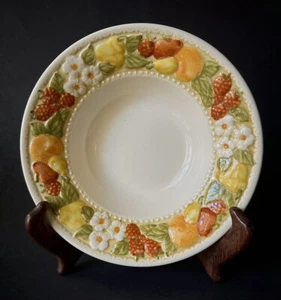 Metlox Poppytrail Vernon Della Robbia Obst Beere Dessertschale 6 1/2 Zoll 74 - Bild 1 von 3