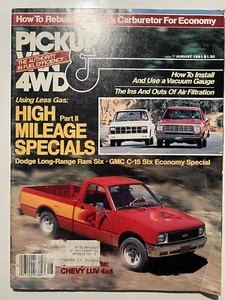 Pickup Van & Allradmagazin - Dodge Ram Six & GMC C-15 - August 1981 Vol. 10 #11 - Bild 1 von 5