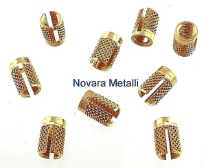 20 Inserti Filettati a pressione M3 ottone x plastica legno threated inserts   - Imagen 1 de 1