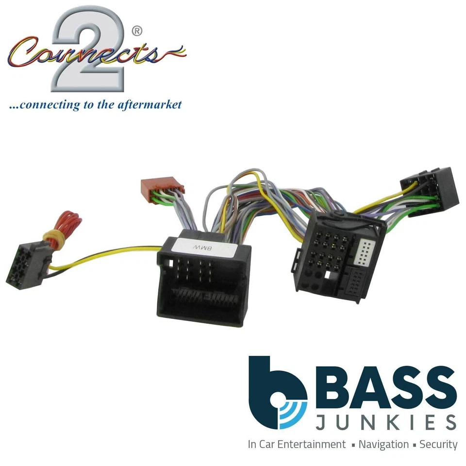 BMW 1-Series	F20 F21 2015 On Car Stereo ISO T-Harness Adapter Lead CT10BM05 - Image 1 of 1