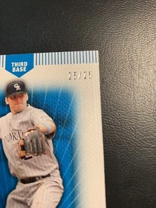 Btt 2007 Topps Triple threads /25 Sapphire #57 Garrett Atkins Rockies Colorado - Picture 1 of 4