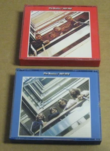 The Beatles 1962-1966 & 1967-1970 Limited Edition Red Blue Album CDs, Mint! - Picture 1 of 3