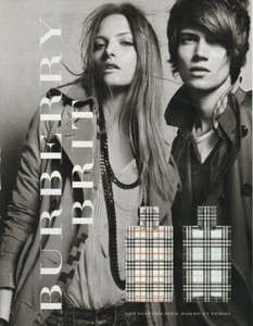  Publicité papier - advertising paper -  Brit de Burberry - Imagen 1 de 1