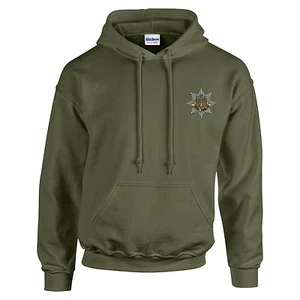 Royal Anglian bestickter Hoodie - Kapuzenpullover - militärgrün - Bild 1 von 2