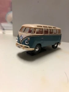 Hongwell Cararama VW Volkswagen Blue Bus Multi Window COMB1 - Picture 1 of 3