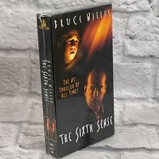 The Sixth Sense Brand New Sealed 2000 VHS Bruce Willis Psychological Thriller