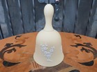 Rare Vintage Wedgwood Yellow Primrose Jasperware Prunus Blossom 4" Hand Bell