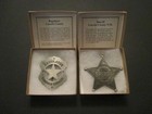 Billy the Kid and Pat Garret Badges-2 Badge Set