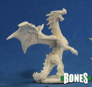"77274 Dragon Hatchling Red"  Bones Reaper Miniatures fantasy D&D RPG - Picture 1 of 1